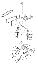 Part Location Diagram of 871130768 Husqvarna Bolt-Hex 7/16-20 x 4