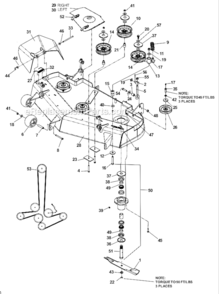 Part Location Diagram of 539108687 Husqvarna BELT SHIELD, LEFT