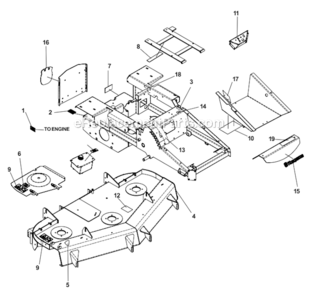 Part Location Diagram of 539112677 Husqvarna DECAL, IZ5225