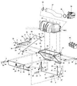 Part Location Diagram of 539111307 Husqvarna Belt