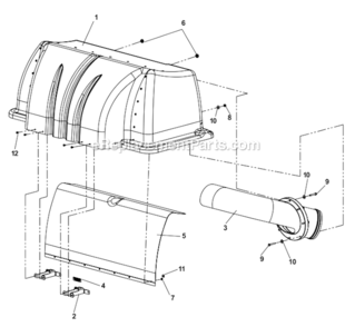 Page AA Diagram and Parts List for IZ5225TXPKOA 968999307 Husqvarna Lawn Mower