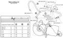 Page G Diagram and Parts List for KV03TROLLEYCART KV 03 Trolley Cart 2000-03 Husqvarna Concrete Saw
