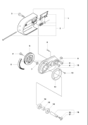 Page A Diagram and Parts List for K1250 K 1250 2007-01 Husqvarna Concrete Saw