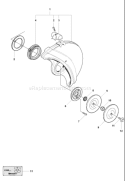 Part Location Diagram of 506028830 Husqvarna Bushing