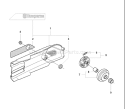 Page B Diagram and Parts List for K1250 K 1250 2007-01 Husqvarna Concrete Saw