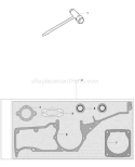 Page E Diagram and Parts List for K1250 K 1250 2007-01 Husqvarna Concrete Saw