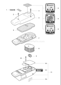 Part Location Diagram of 544874402 Husqvarna Label