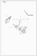 Page N Diagram and Parts List for K1250ACTIVE K 1250 Active 2008-01 Husqvarna Concrete Saw