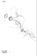 Page Q Diagram and Parts List for K1250ACTIVE K 1250 Active 2008-01 Husqvarna Concrete Saw