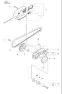 Part Location Diagram of 544976301 Husqvarna Belt