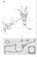 Page I Diagram and Parts List for K1250ACTIVE K 1250 Active 2008-01 Husqvarna Concrete Saw