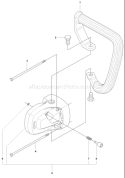 Page E Diagram and Parts List for K3000ELECTRIC K 3000 Electric 2007-01 Husqvarna Concrete Saw