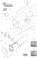 Part Location Diagram of 729577601 Husqvarna Screw