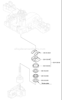 Page J Diagram and Parts List for K46TRANSMISSION K 46 Transmission 2002-06 Husqvarna Engine