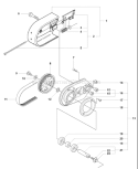 Page A Diagram and Parts List for K750 K 750 2007-01 Husqvarna Concrete Saw