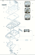 Page J Diagram and Parts List for K750 K 750 2007-01 Husqvarna Concrete Saw