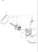 Part Location Diagram of 506335650 Husqvarna Starter Cord