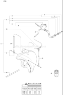Page O Diagram and Parts List for K750 K 750 2007-01 Husqvarna Concrete Saw
