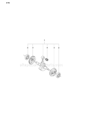 Part Location Diagram of 596423701 Husqvarna Crankshaft Assembly