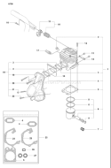 Part Location Diagram of 503215420 Husqvarna Screw