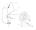 Part Location Diagram of 594729602 Husqvarna Ignition Module Assy