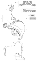 Part Location Diagram of 544890601 Husqvarna Label