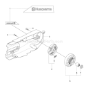 Part Location Diagram of 544933101 Husqvarna Label