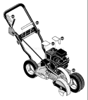 Page C Diagram and Parts List for LE309 LE 309 1996-01 Husqvarna Edger