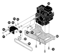 Part Location Diagram of 601000078 Husqvarna Screw And Washer Assembly