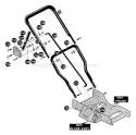 Page F Diagram and Parts List for LE309 LE 309 1996-01 Husqvarna Edger