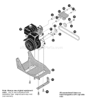 Part Location Diagram of ENGINE Husqvarna 3.5HP