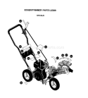 Page D Diagram and Parts List for LE389 LE 389 1996-11 Husqvarna Edger