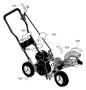 Page C Diagram and Parts List for LE389 LE 389 2003-01 Husqvarna Edger