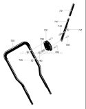 Page B Diagram and Parts List for LE389 LE 389 2006-04 Husqvarna Edger
