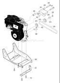 Part Location Diagram of 601001433 Husqvarna Screw 5/16-24x.625