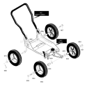 Page H Diagram and Parts List for LE389 LE 389 2006-04 Husqvarna Edger