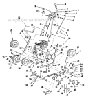 Page A Diagram and Parts List for LE475 LE 475 966951101 -2008-04 Husqvarna Edger