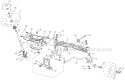 Steering Assembly Diagram and Parts List for LGT2554 96043006100 Husqvarna Lawn Tractor