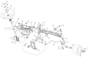 Steering Assembly Diagram and Parts List for LGT2554 96043007400 Husqvarna Lawn Tractor