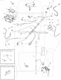 Electrical Diagram and Parts List for LGT2554 96045001501 Husqvarna Lawn Tractor
