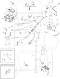 Electrical Diagram and Parts List for LGT2554 96045001503 Husqvarna Lawn Tractor