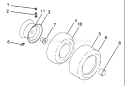 Page J Diagram and Parts List for 2654 LGT  96043003600 -2007-05 Husqvarna Lawn Tractor