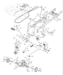 Page C Diagram and Parts List for 2654 LGT  96043003600 -2007-05 Husqvarna Lawn Tractor