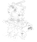 Page F Diagram and Parts List for 2654 LGT  96043003600 -2007-05 Husqvarna Lawn Tractor