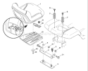 Page H Diagram and Parts List for LOGTH 2448 T 96045000300 -2005-11 Husqvarna Lawn Tractor