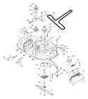 Page G Diagram and Parts List for LOYTH 20 F 42 T 96045000200 -2006-02 Husqvarna Lawn Tractor