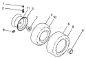 Page J Diagram and Parts List for LOYTH 20 F 42 T 96045000201 -2006-02 Husqvarna Lawn Tractor