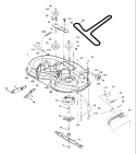 Page G Diagram and Parts List for LOYTH 20 F 42 T 96045000201 -2006-02 Husqvarna Lawn Tractor