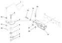 Page M Diagram and Parts List for 125 LRH  954001222A -1994-07 Husqvarna Lawn Tractor