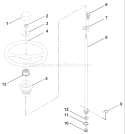 Page N Diagram and Parts List for 125 LRH  954001222A -1994-07 Husqvarna Lawn Tractor